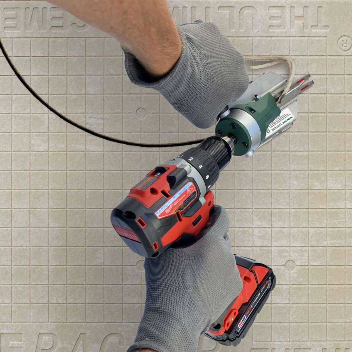 PacTool SS724 Snapper Shear Pro - Fibre cement board cutting tool