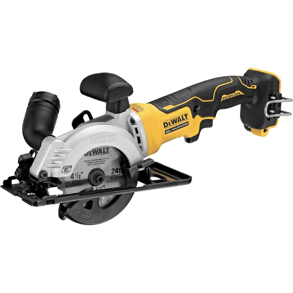 DEWALT ATOMIC 20V MAX* Circular Saw, 4-1/2-Inch, Tool Only (DCS571B)
