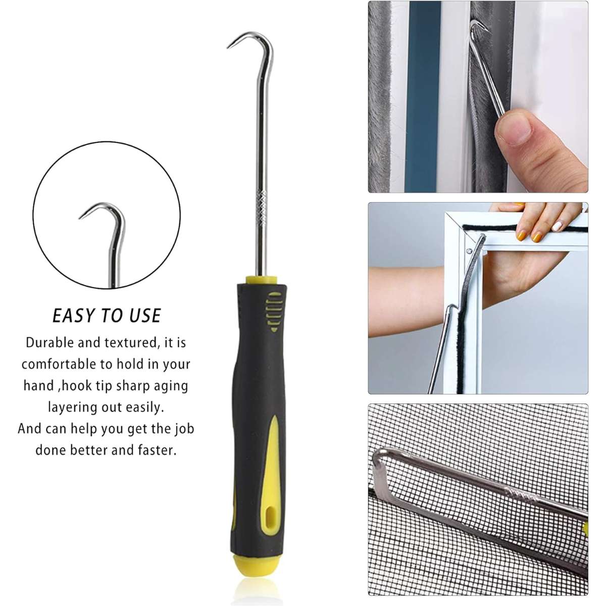 BAYTORY 3Pcs Window Screen Tool