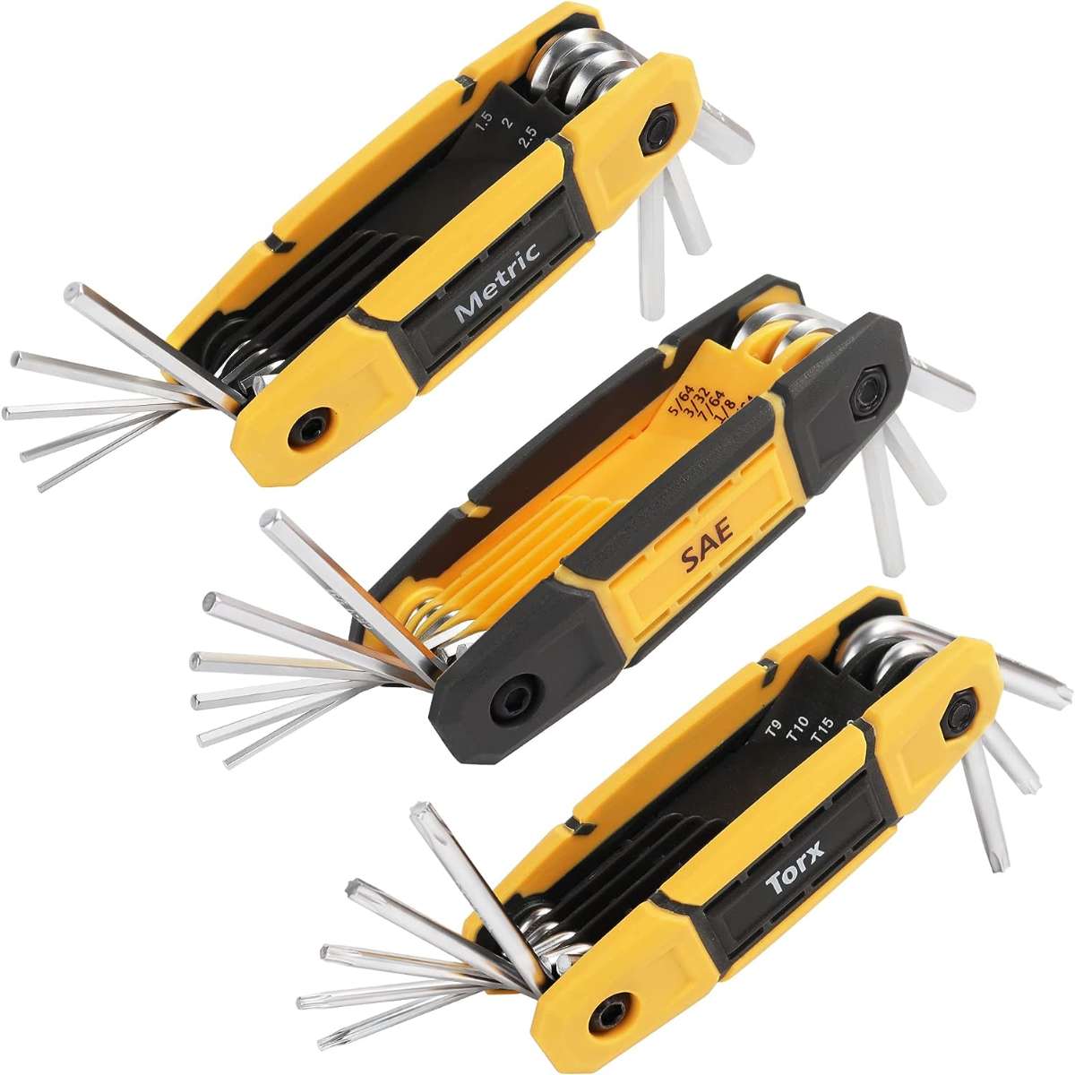 SHOP THE MULWARK 25-PIECE FOLDING HEX WRENCH SET