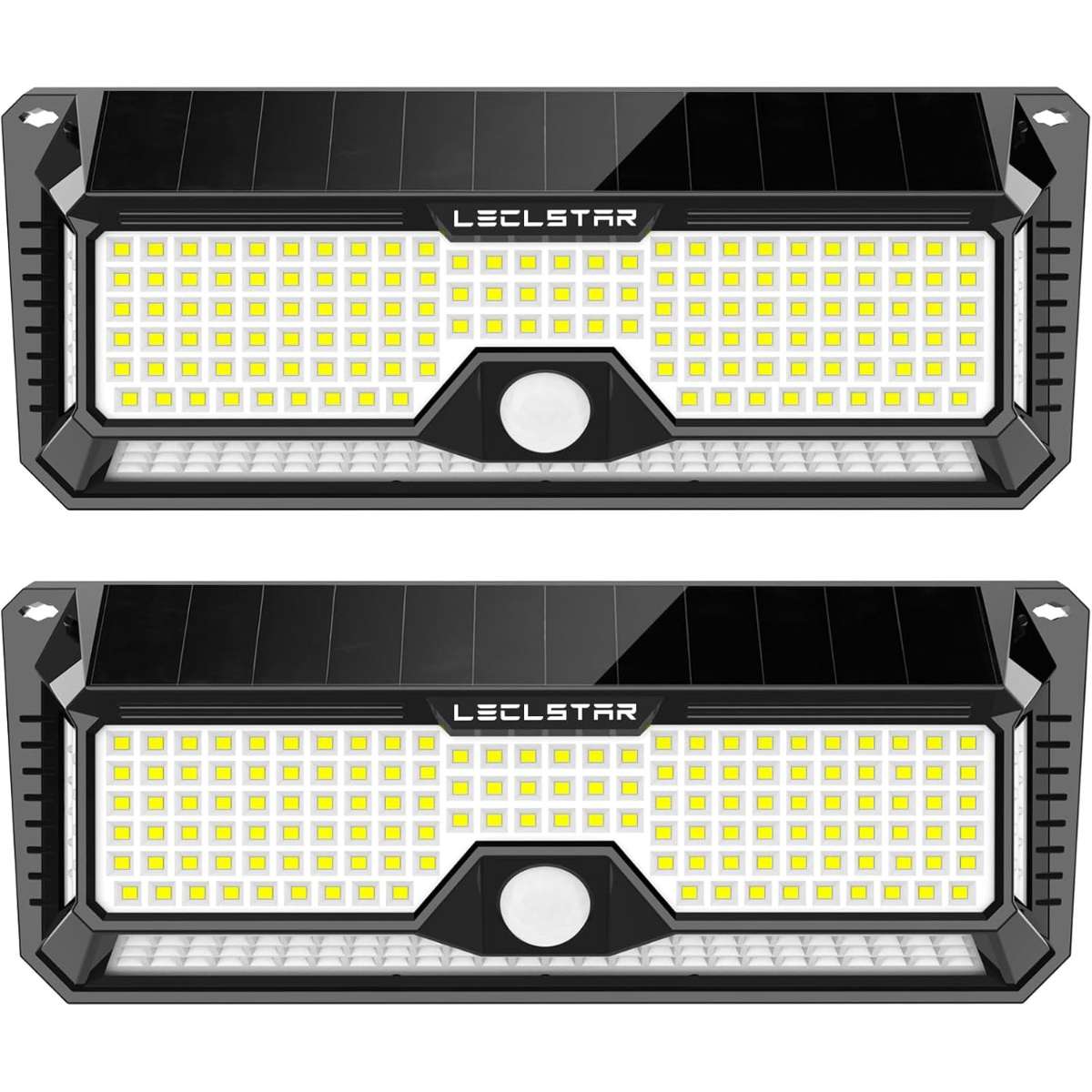 Solar Outdoor Light - 4000Lm 268 LED Motion Sensor Light Outdoor (2pcs)