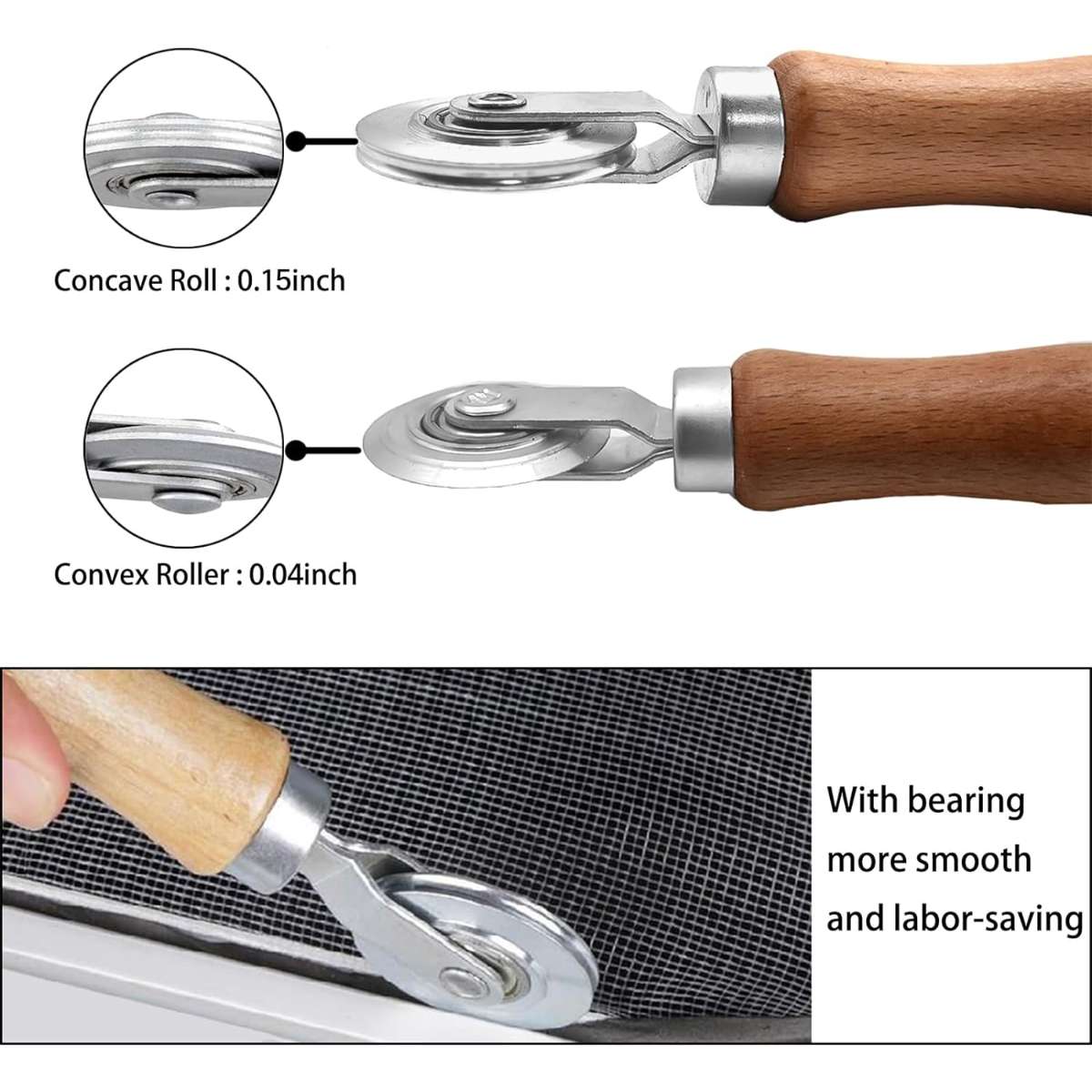BAYTORY 3Pcs Window Screen Tool
