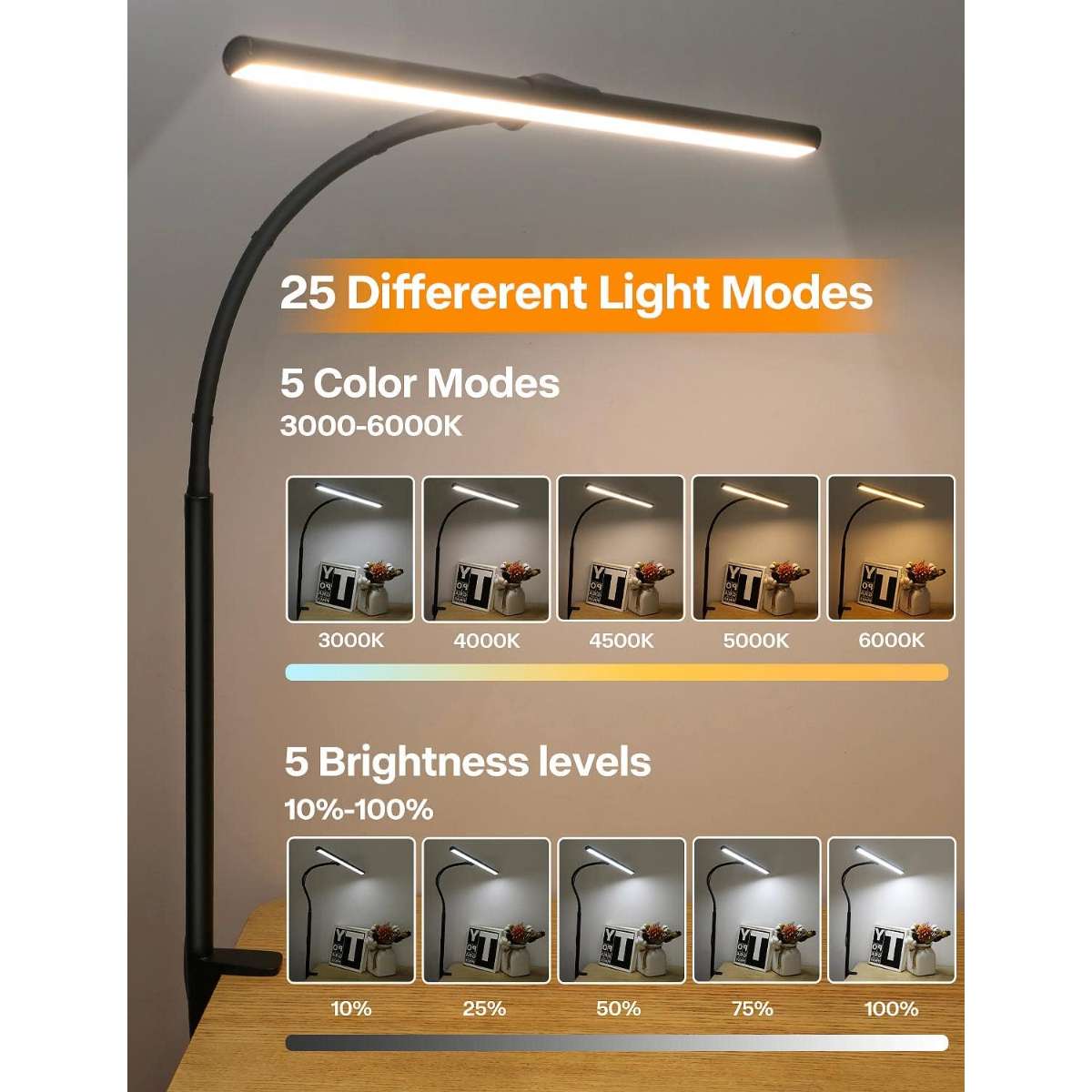 Arkanketto Pride Office Lamp (Black)