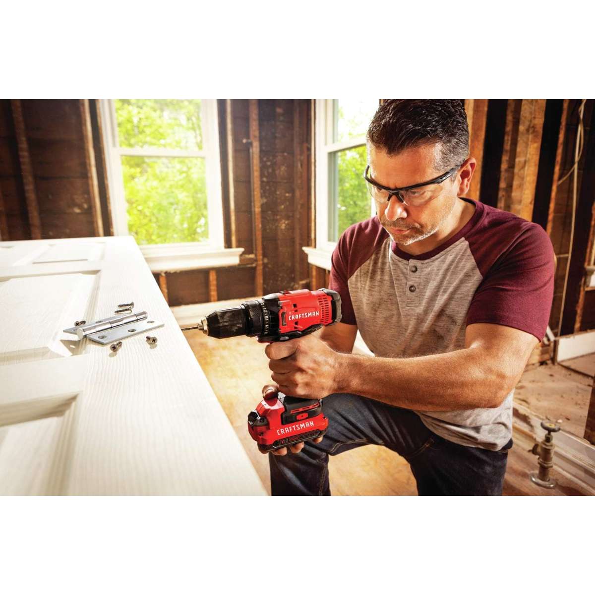CRAFTSMAN V20 Cordless Power Drill (CMCD700C1)