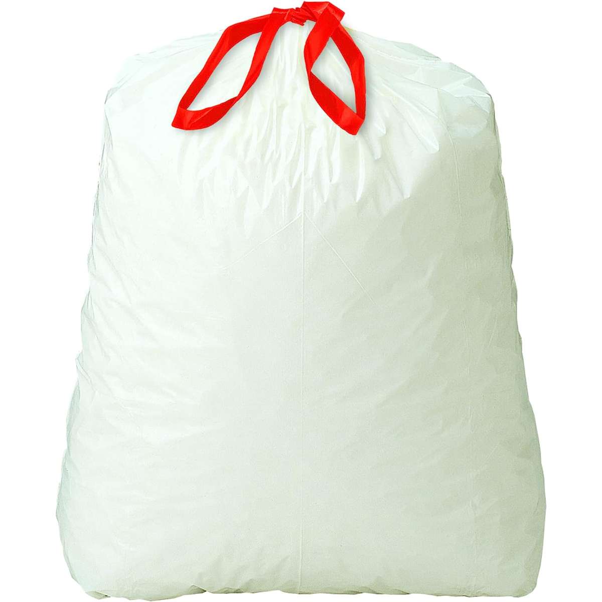 Amazon Basics Tall Kitchen Drawstring Trash Bags, 13 Gallon, 200 Count, Pack of 1