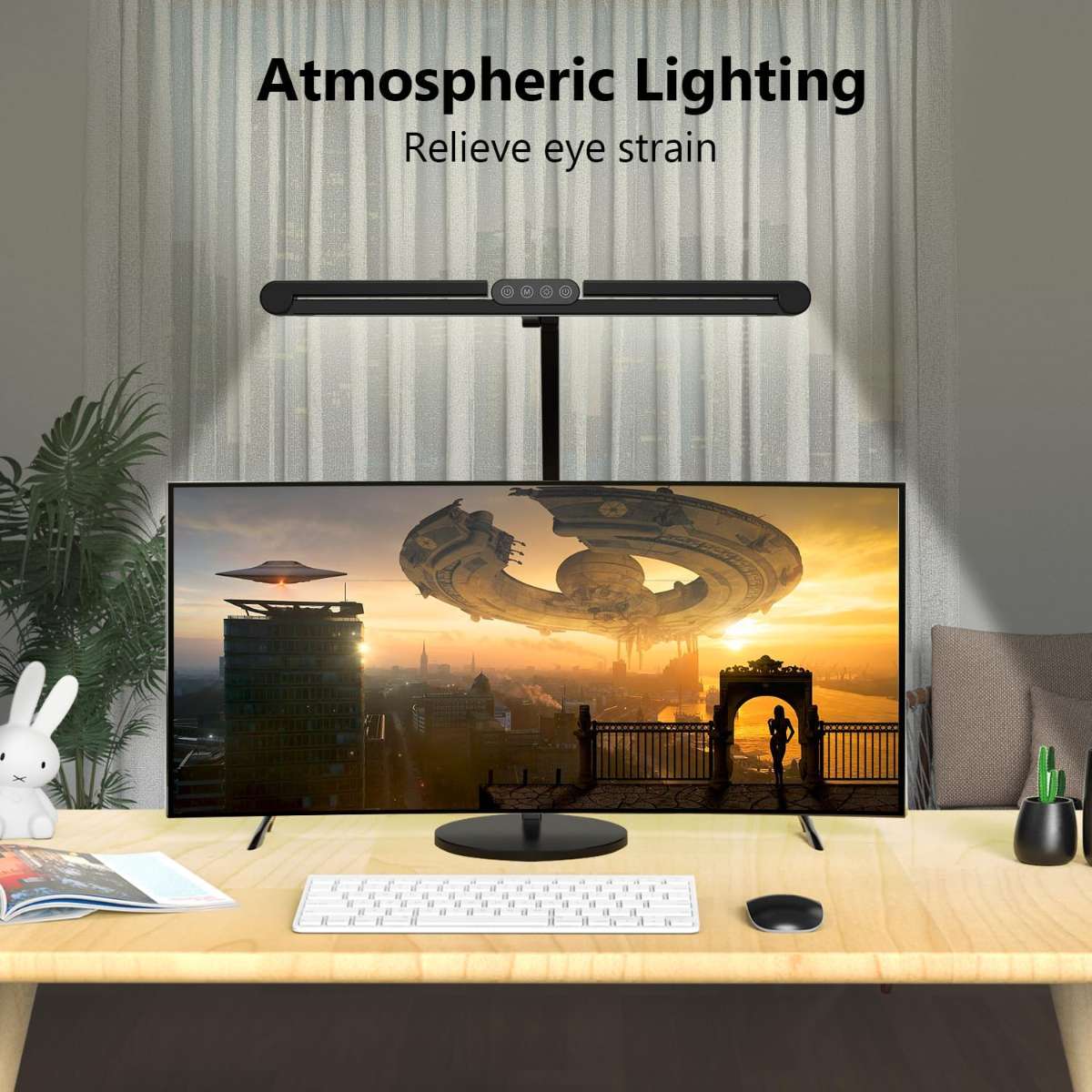 Mikomran Achtect table lamp with mood lighting