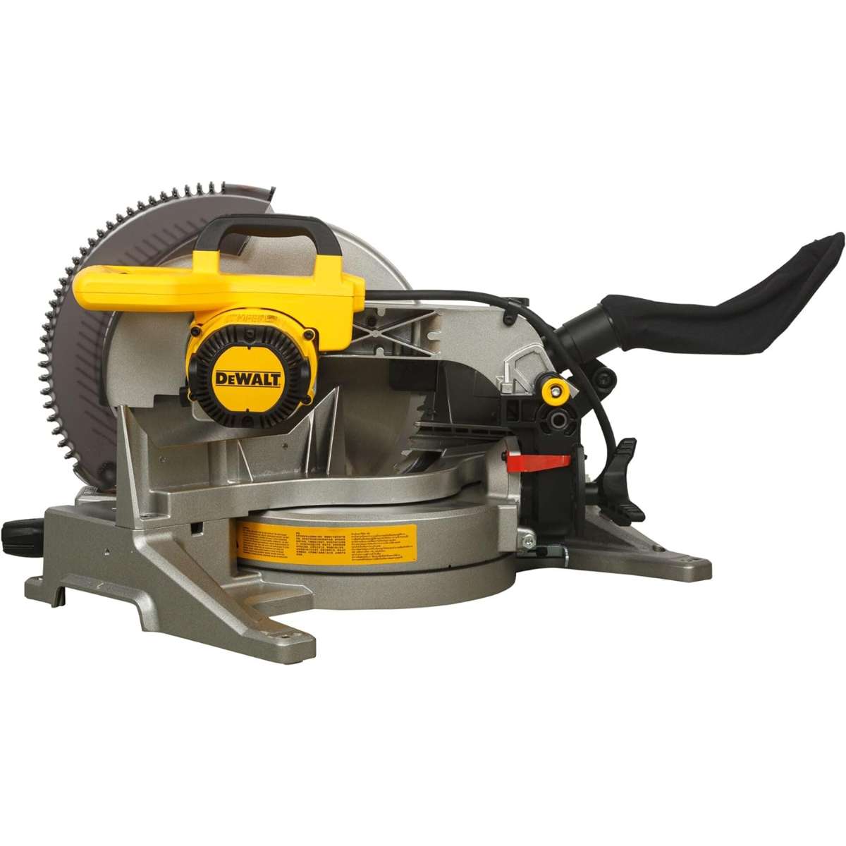 DEWALT 12-Inch Miter Saw, 15-Amp, Single Bevel, Compound (DWS715)