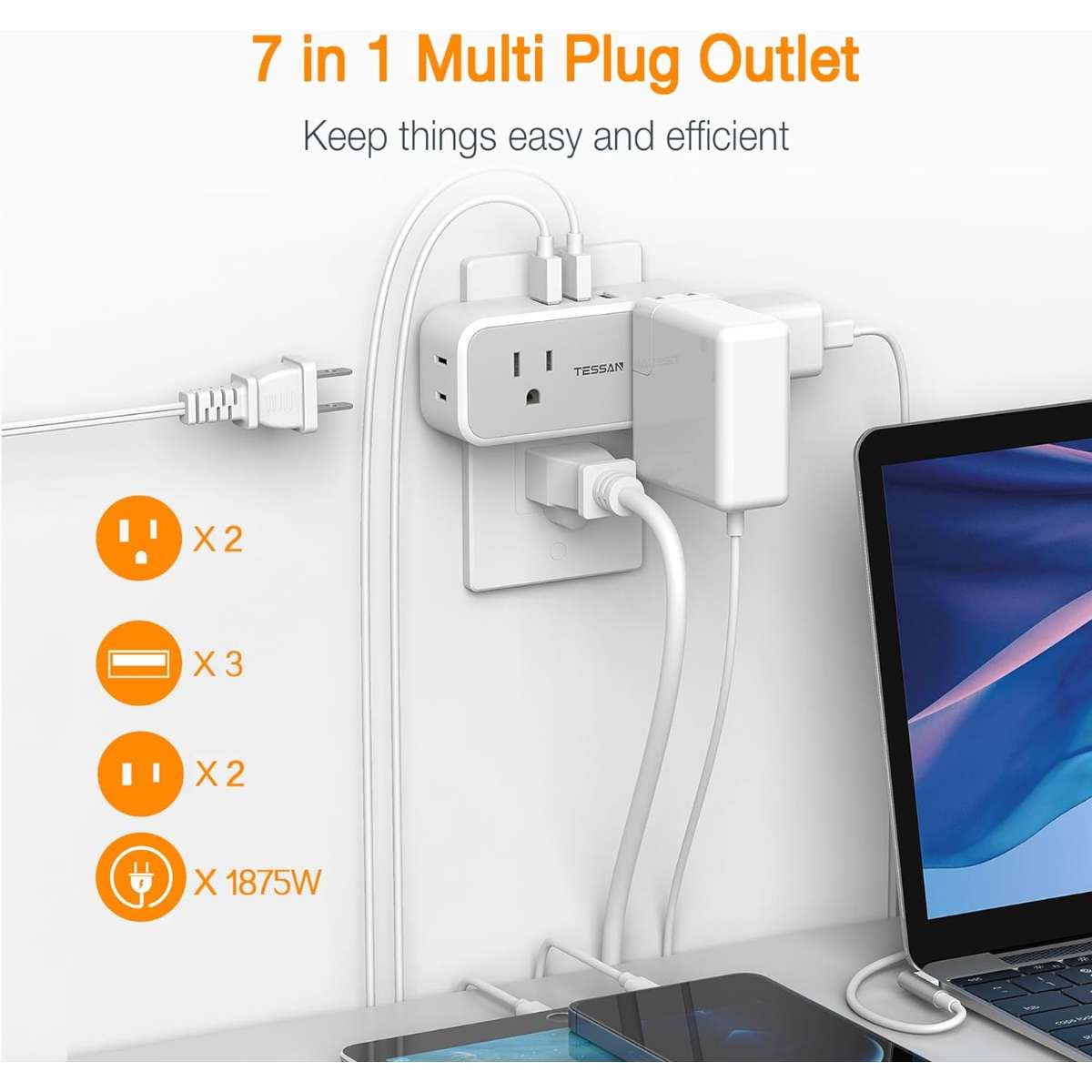 Surge Protectors, Socket Extenders