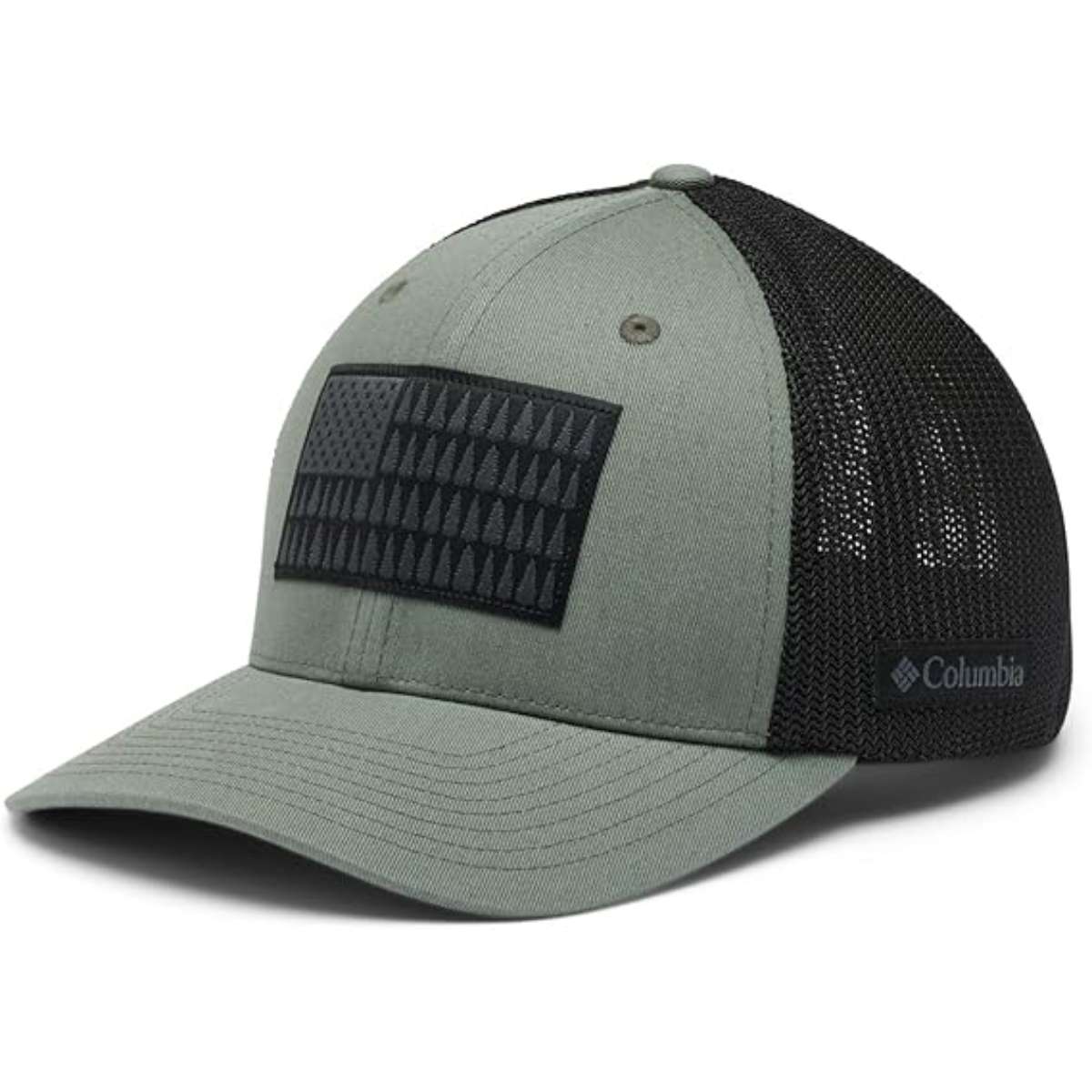 Columbia Unisex-Adult Tree Flag Mesh Ball Cap - High Crown
