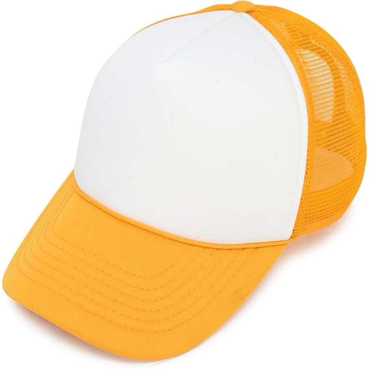 Dalix two-tone trucker hat summer mesh cap