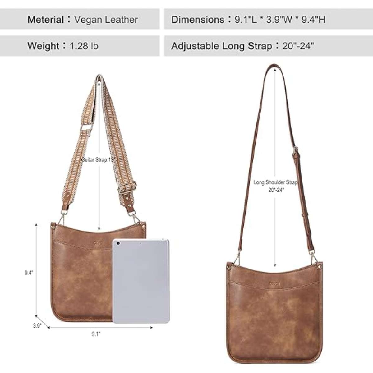 CLUCI Women's Crossbody Bag Stylish Stylish Shoulder Bag