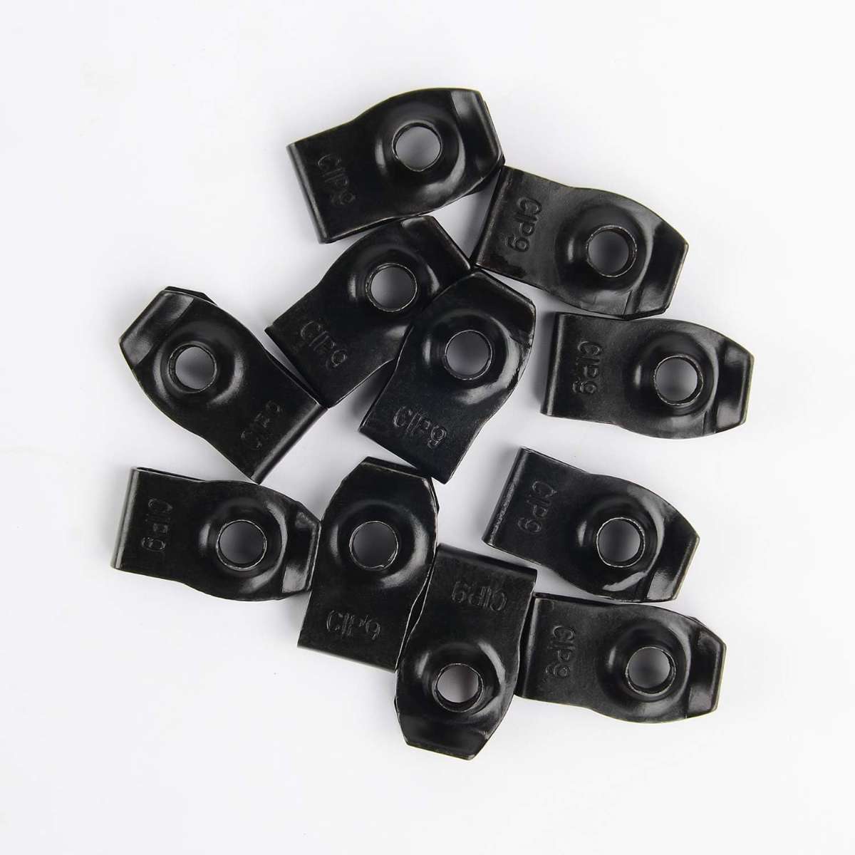 GOOACC GRC-70 35PCS Fixing Fastener Rivet Clip, Black