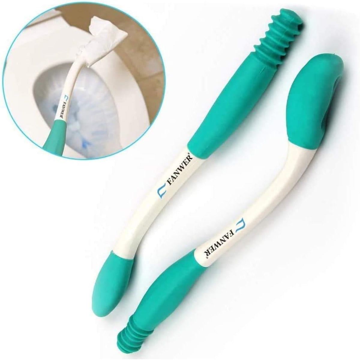 Bathroom wiping aid
