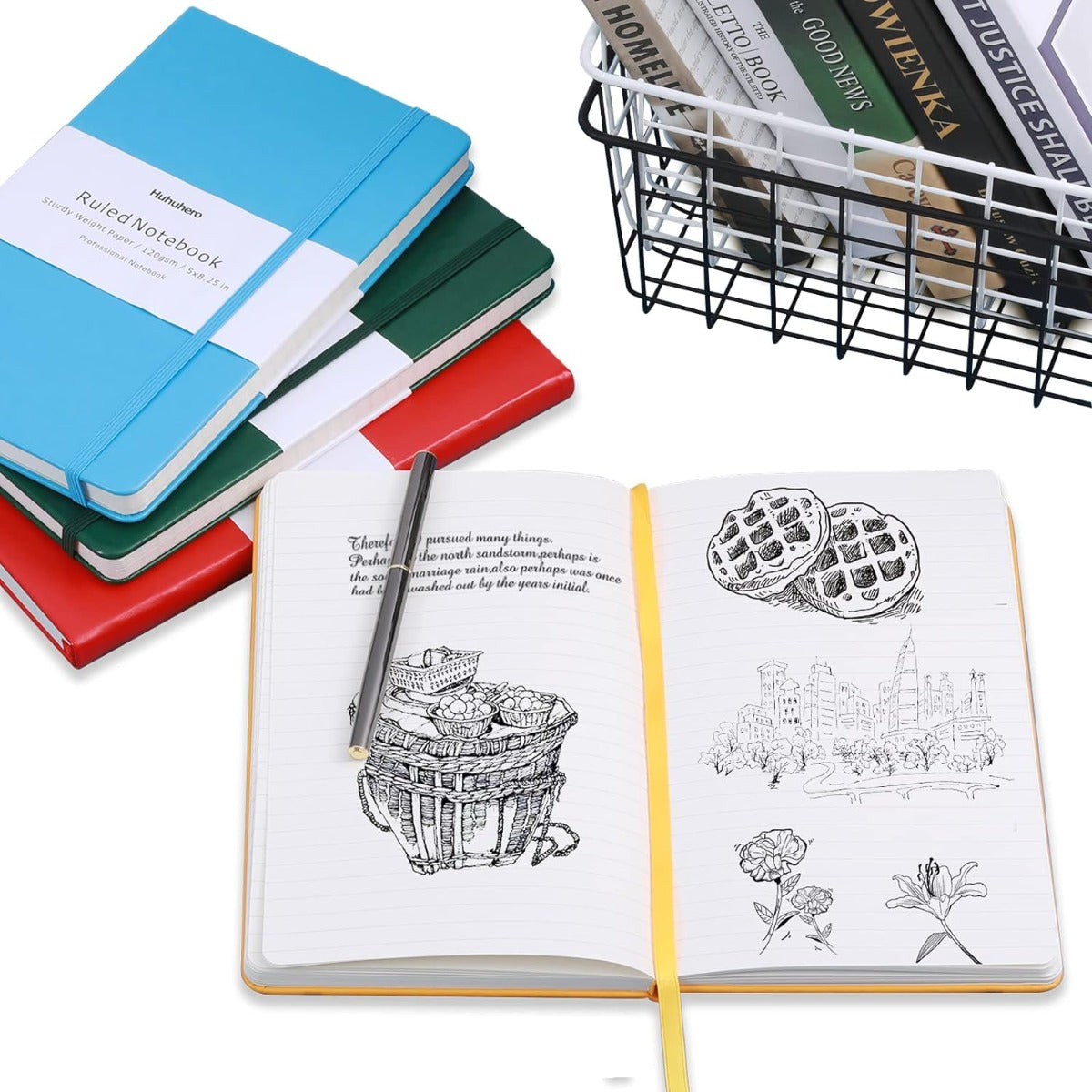 Huhuhero Notebook Journal