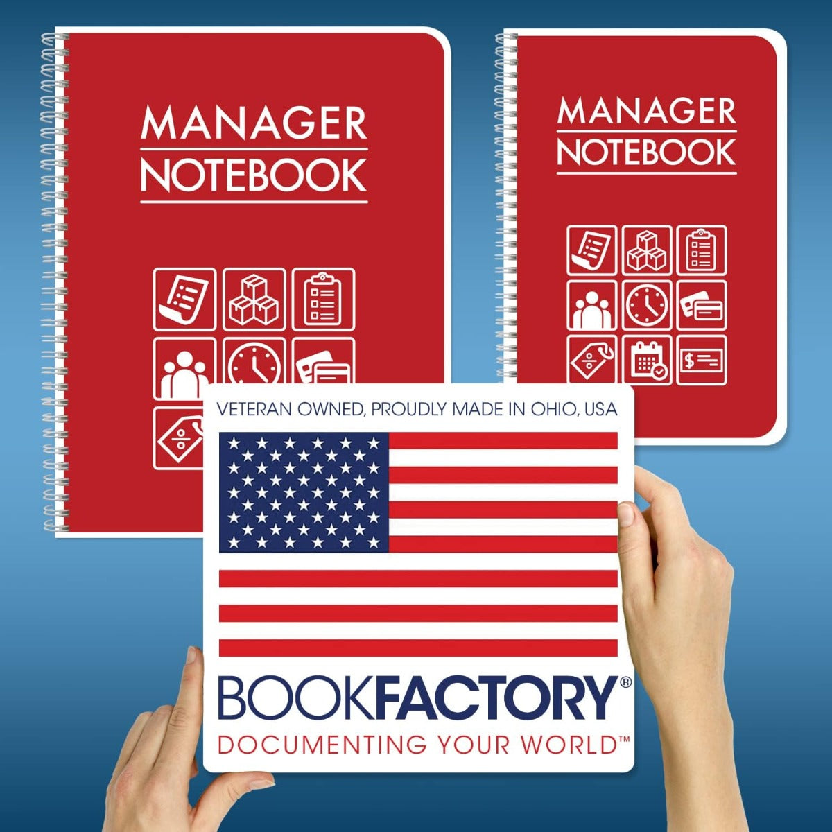 Factory manager's notebook/Manager's log/planner/management log