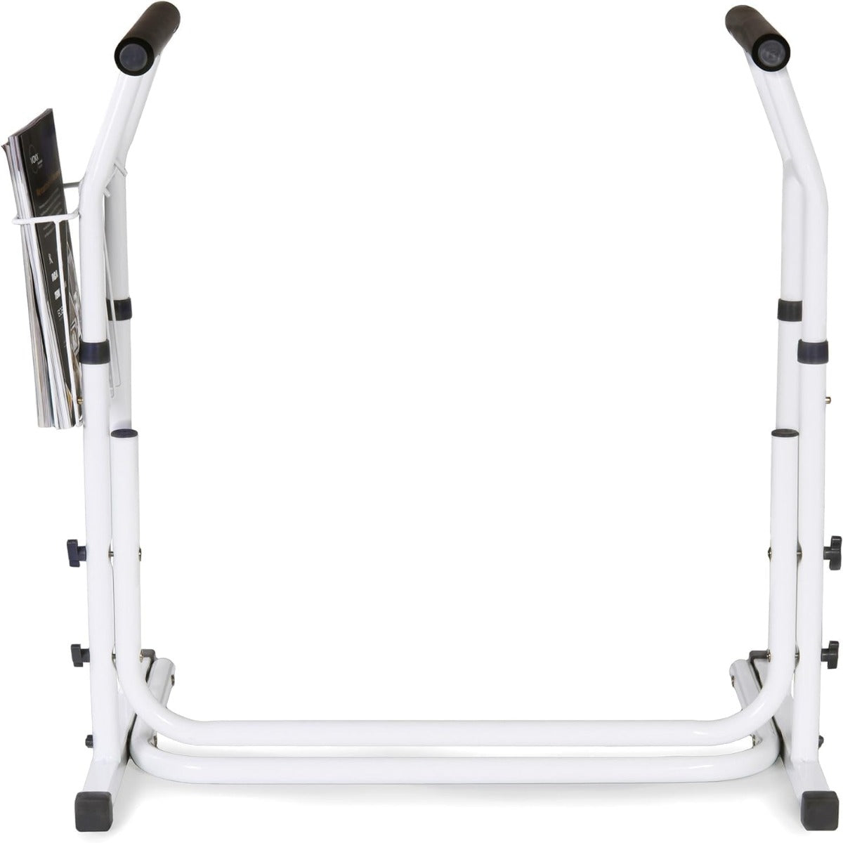 Vunn Medical Bathroom Patent Height Adjustable height toilet grab bars