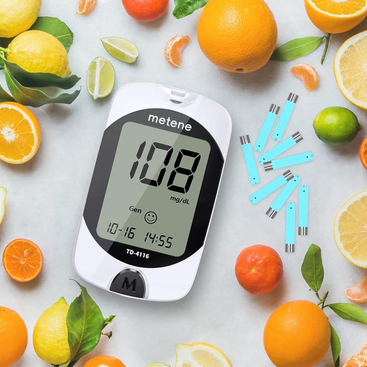 Metene TD-4116 blood glucose monitor Kit