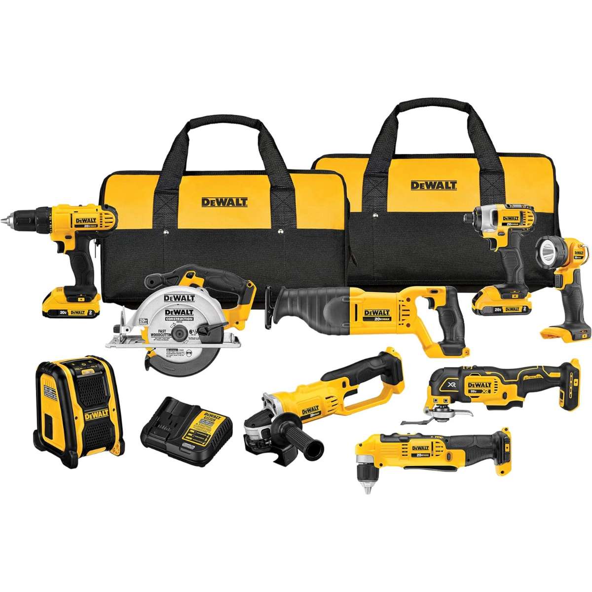 DEWALT 20V MAX Power Tool Combo Kit (DCK940D2)