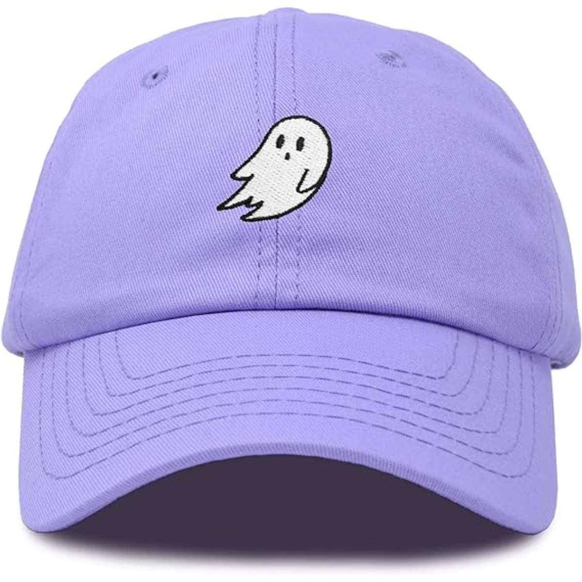 DALIX Ghost Embroidery Dad Hat Baseball Cap Cute Halloween