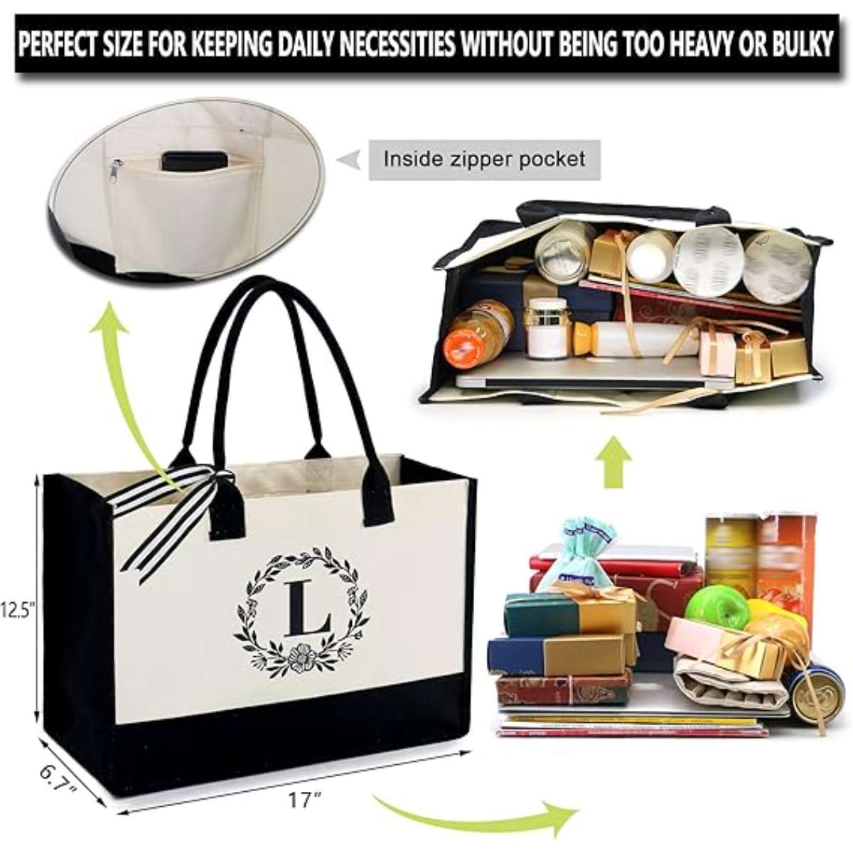 Bigin Mono Gram Inityar canvas bag