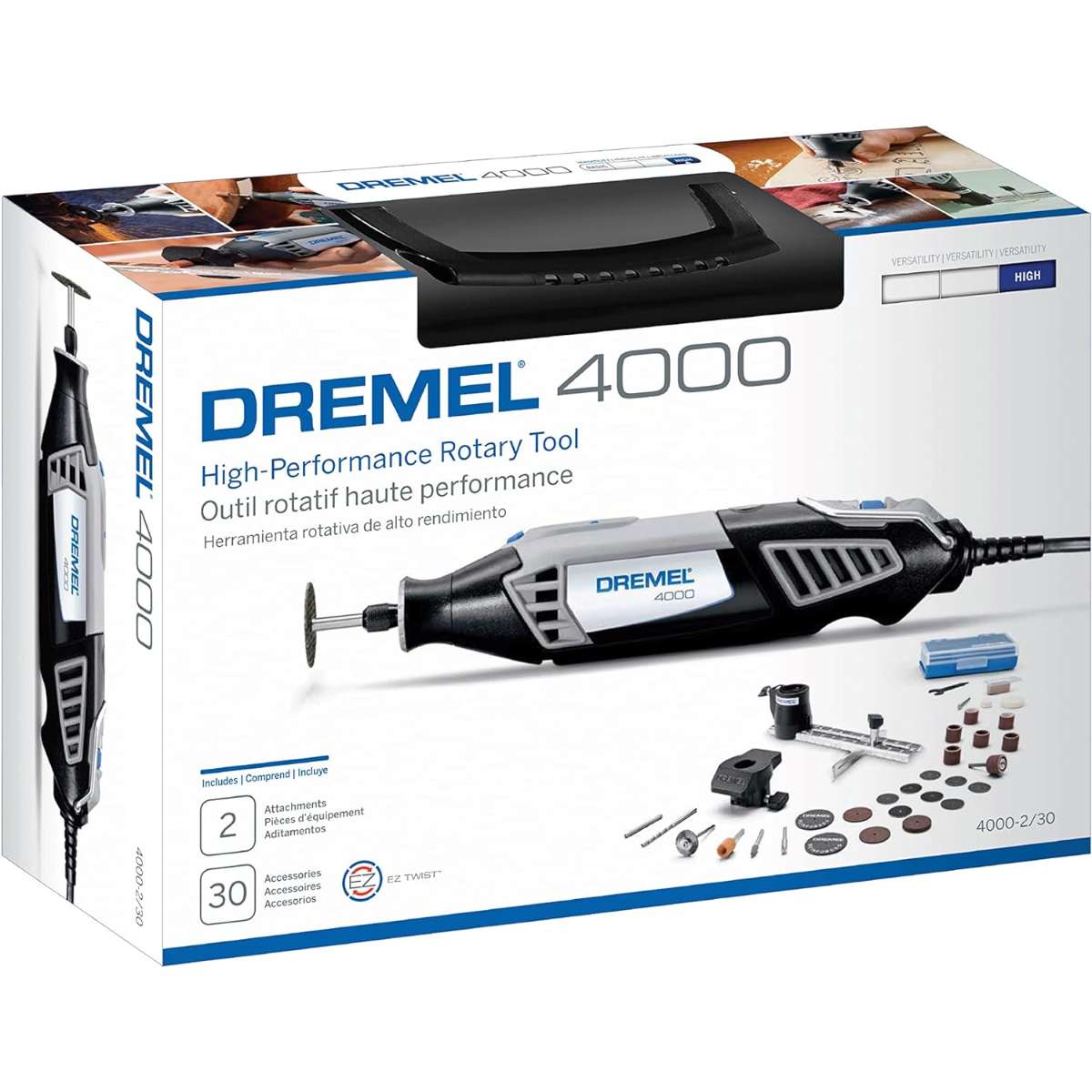 Dremel 4000-2/30 Variable Speed Rotary Tool Kit