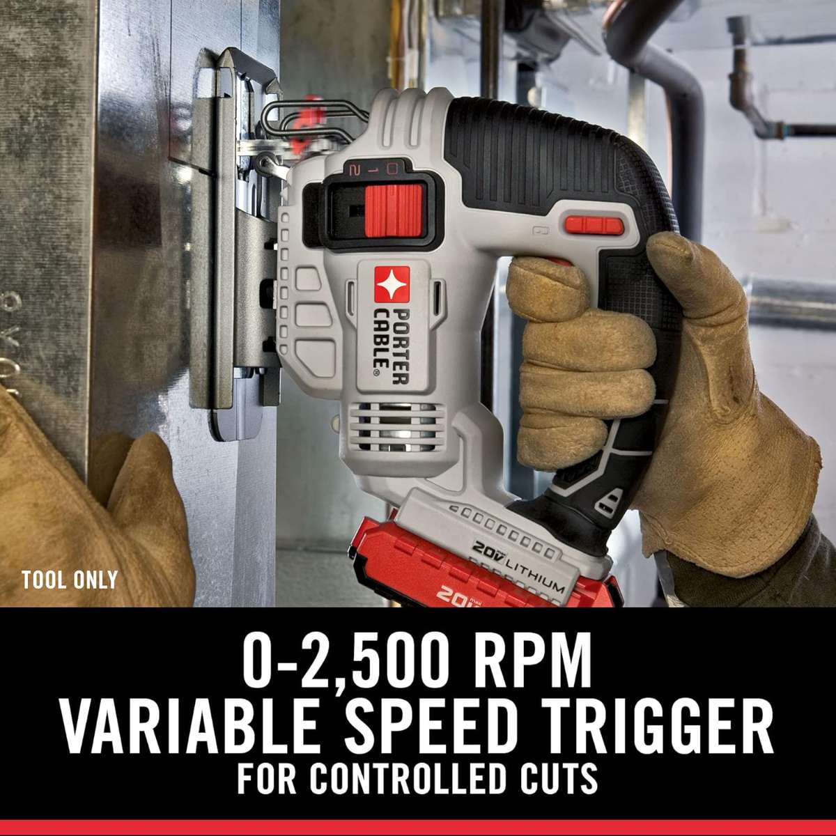 PORTER CABLE PCC650B 20-volt MAX Lithium Bare Jigsaw
