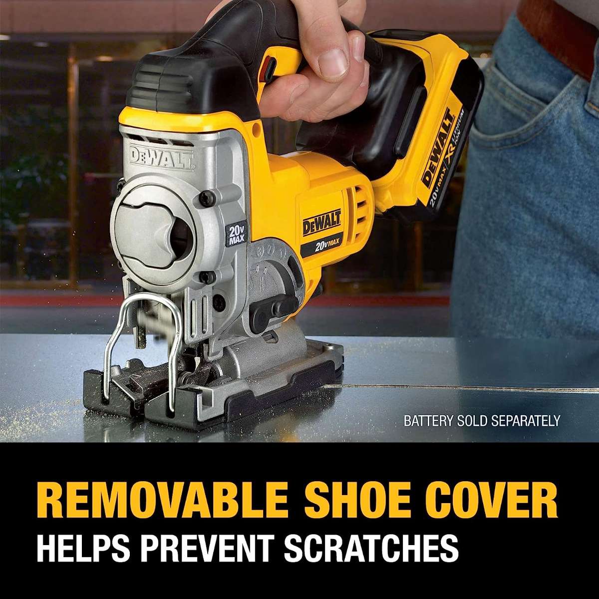 DEWALT 20V MAX Jig Saw, Tool Only (DCS331B)