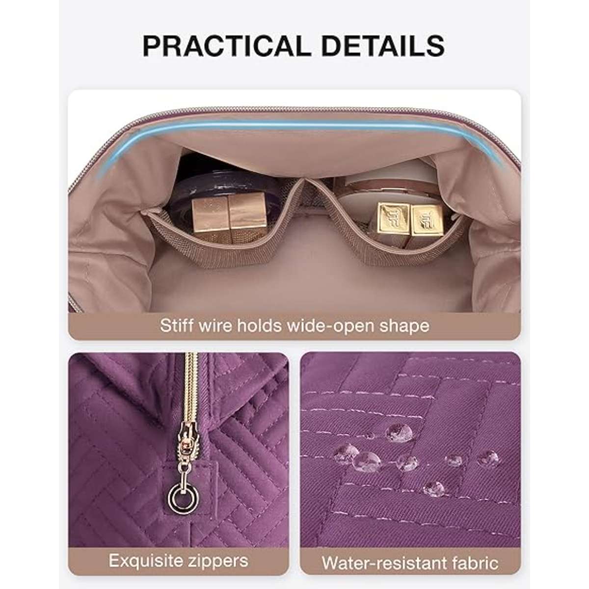 Bagssmart travel cosmetic bags, cosmetic bags cosmetic bags