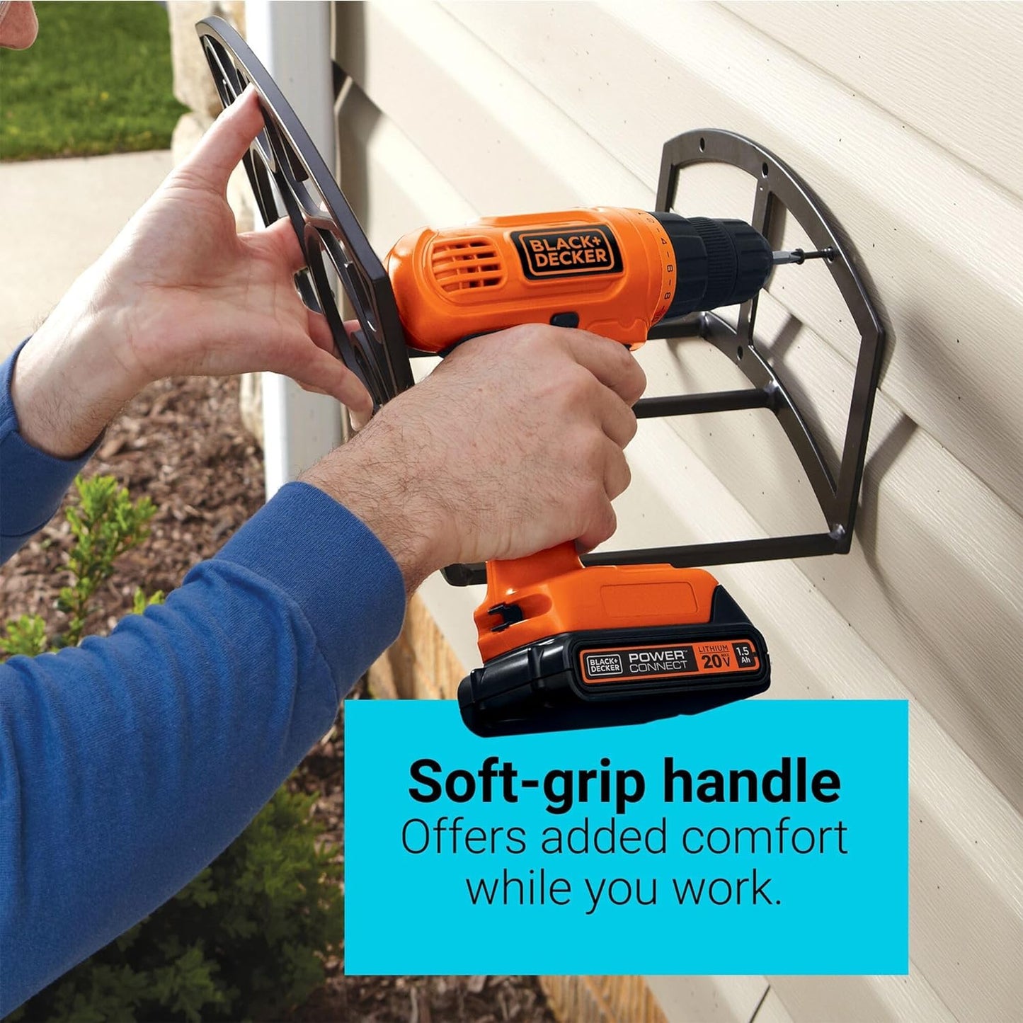 BLACK+DECKER 20V MAX POWERECONNECT CORDLESS DRILL/DRIVER (LD120VA)