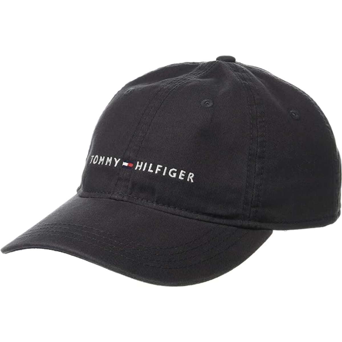 Tommy Hilfiger Men's Cotton Logo Adjustable Baseball Cap