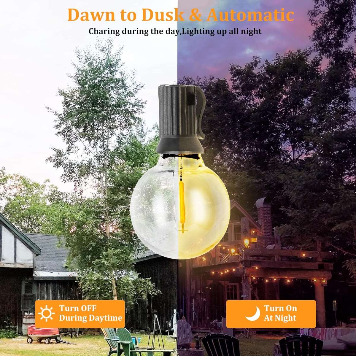 Dott Arts Outdoor Solar Lights String Solar Lights
