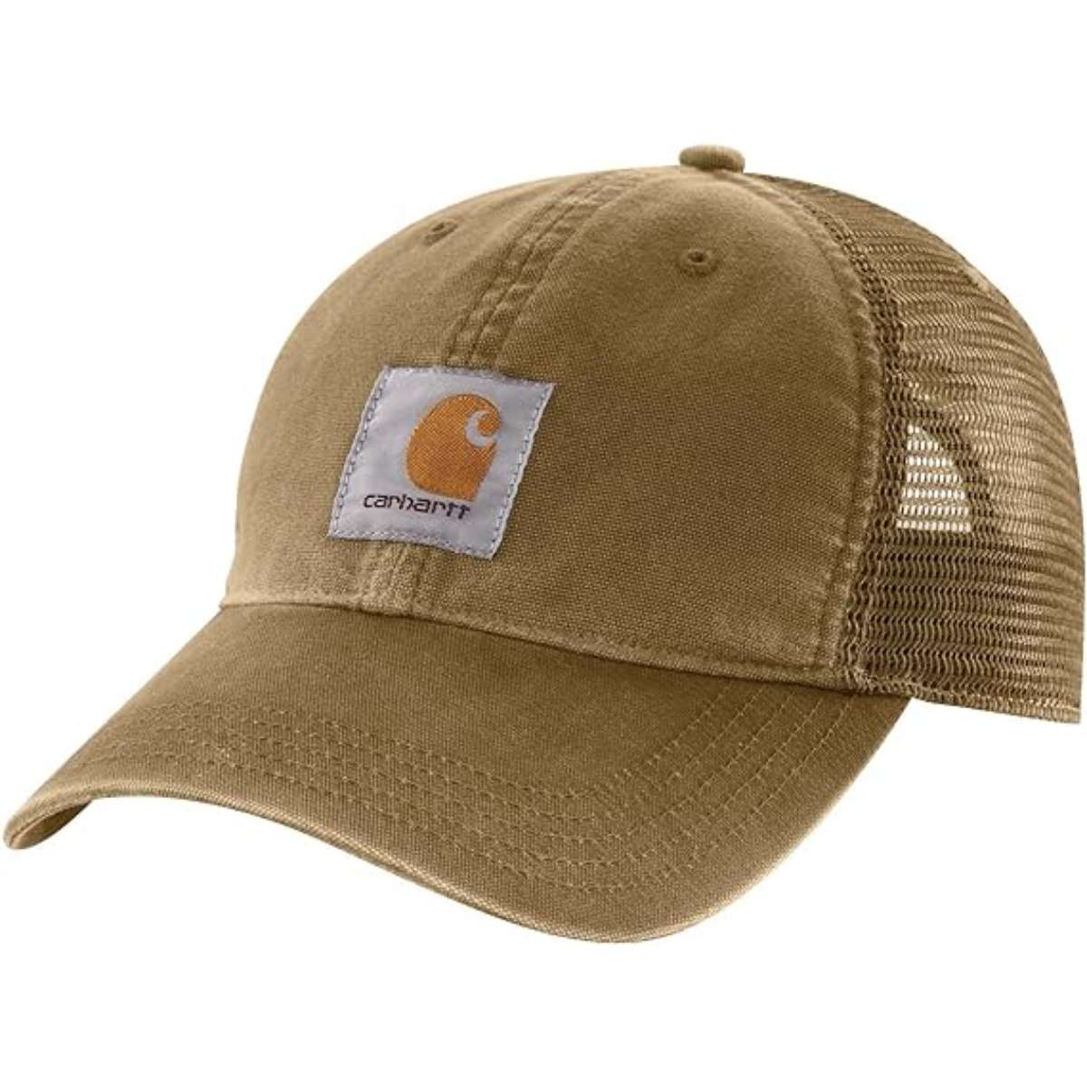 Carhartt Men's Canvas Mesh-Back Cap