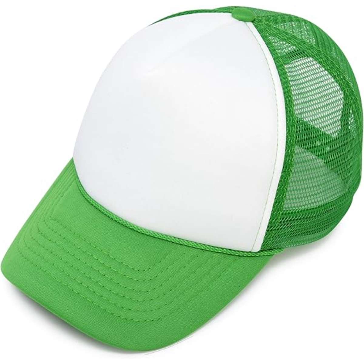 Dalix two-tone trucker hat summer mesh cap