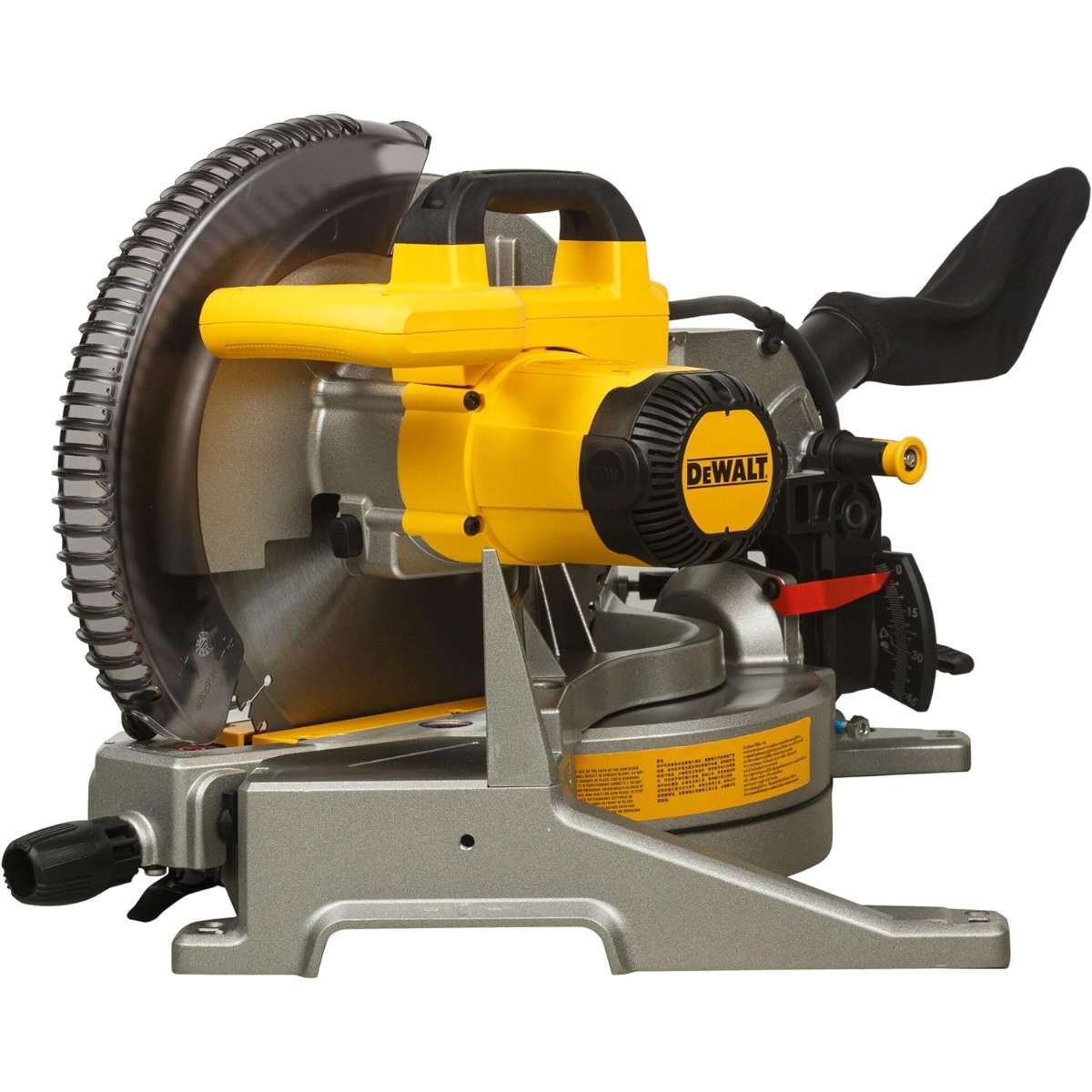 DEWALT 12-Inch Miter Saw, 15-Amp, Single Bevel, Compound (DWS715)