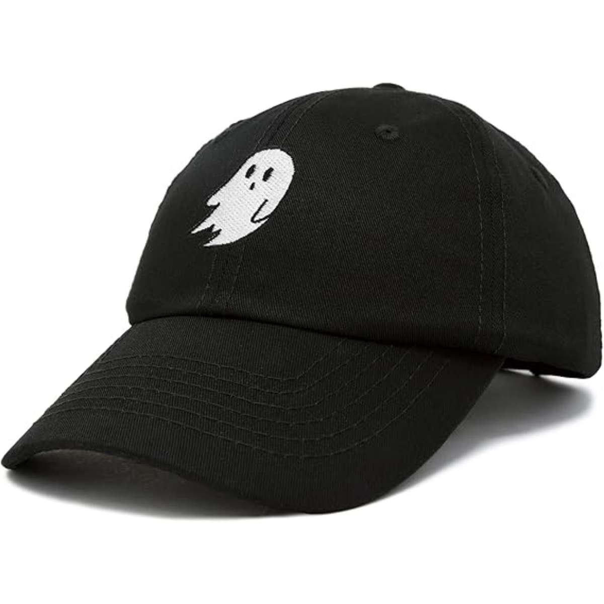 DALIX Ghost Embroidery Dad Hat Baseball Cap Cute Halloween