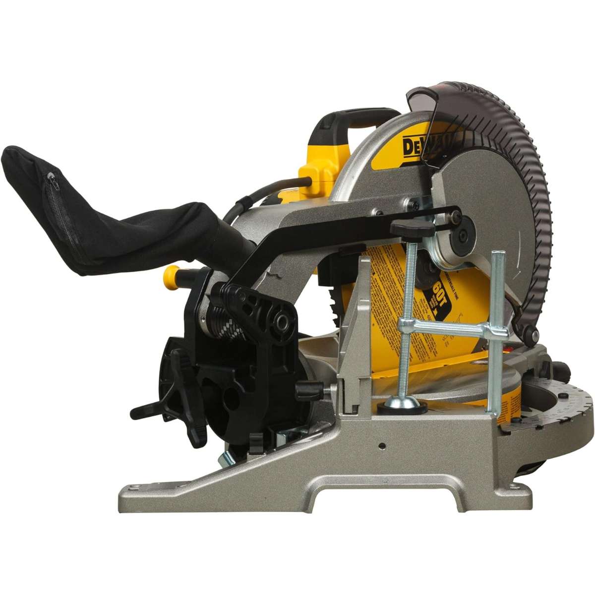DEWALT 12-Inch Miter Saw, 15-Amp, Single Bevel, Compound (DWS715)