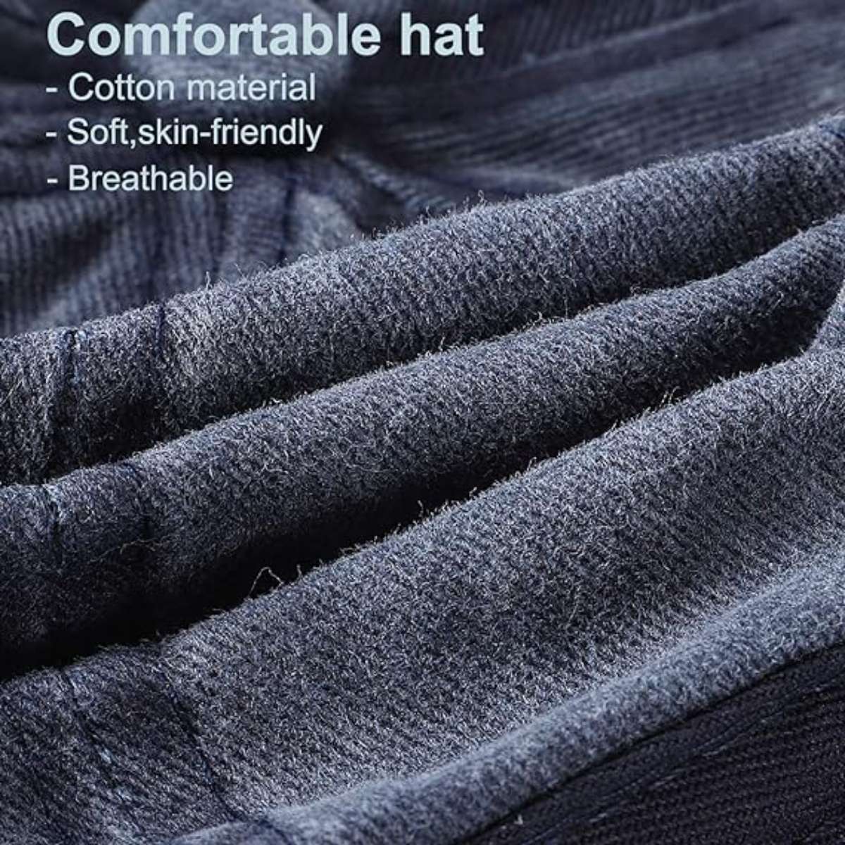 Set of 3 washed plain baseball caps