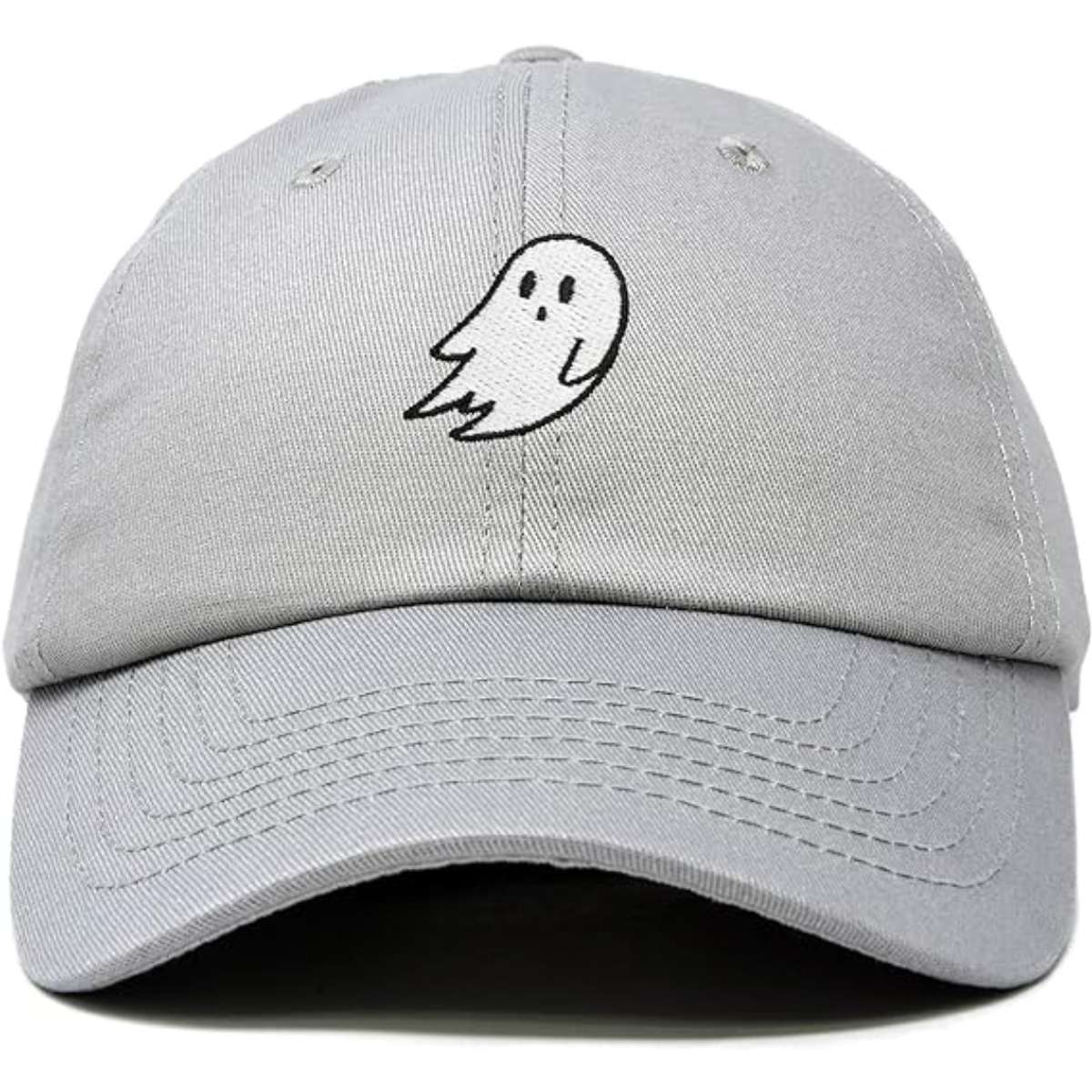 DALIX Ghost Embroidery Dad Hat Baseball Cap Cute Halloween