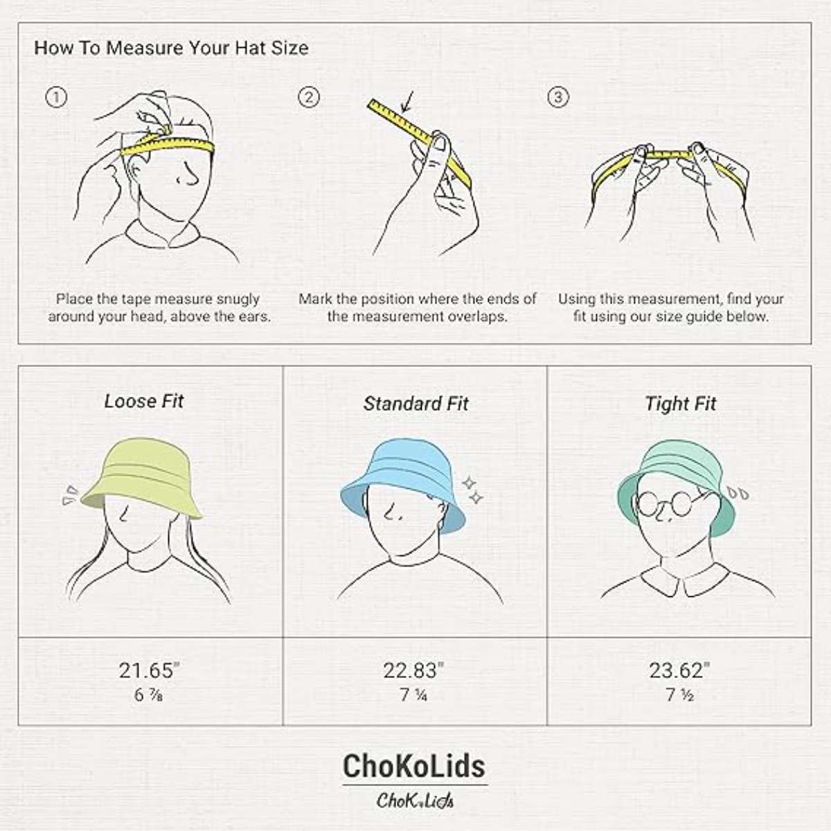 Hot summer bucket hats