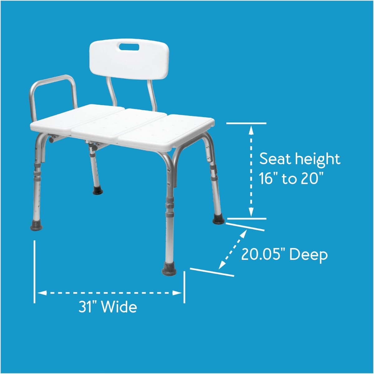 Carex Bathtub transfer stool