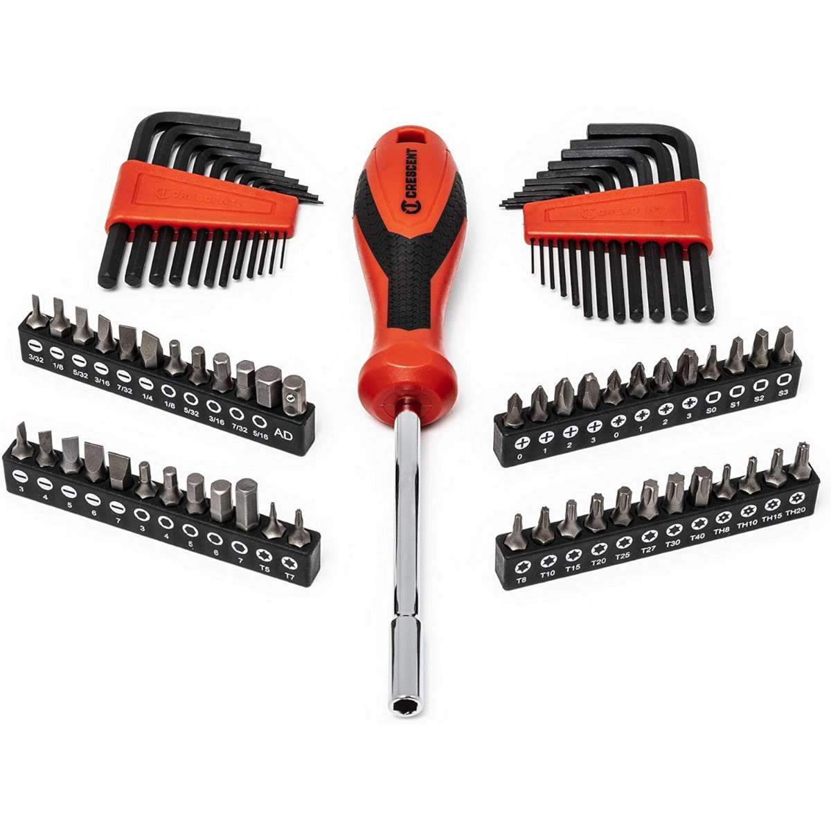 Crescent 180 Piece Professional Tool Set in Tool Storage Case - CTK180