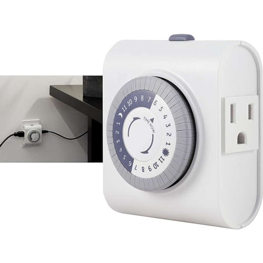 GE 24 hours 2 Ground socket Mechanical socket timer 15075