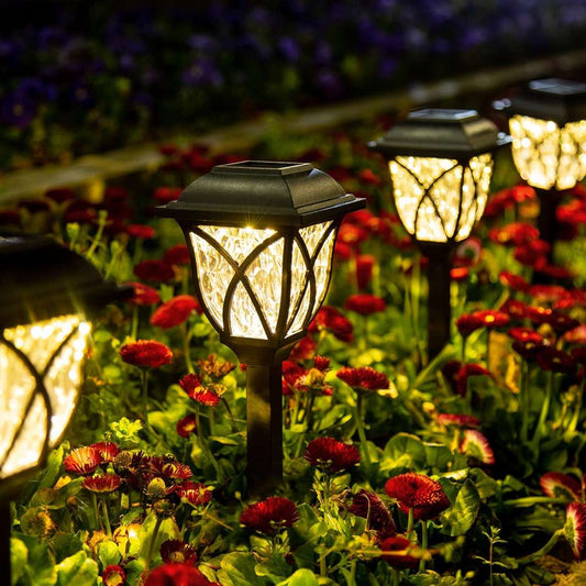 GIGALUMI Solar Light Outdoor Waterproof, (Warm White)