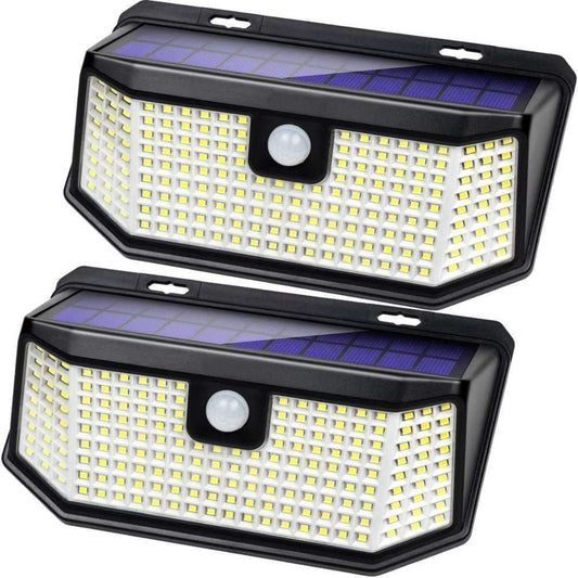 Aootek Solar Light Outdoor 182 Leds 2500Lm