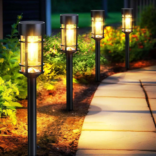 Solar Street Light, 8pcs LED Solar 3000K