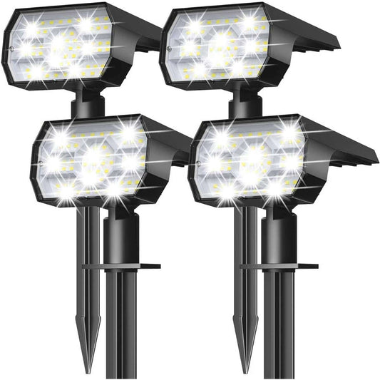 NYMPHY Solar Light Outdoor Waterproof IP68, 56 LED