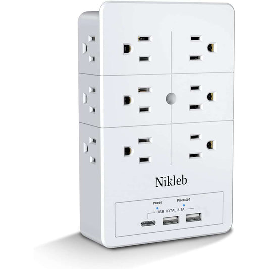 Socket expander Surge protector Nikleb