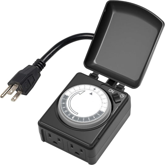 BN-LINK Compact outdoor mechanical timer 1875W 1/2HP