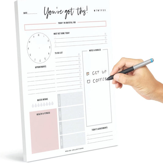 Bliss Collections Daily Planning Pad