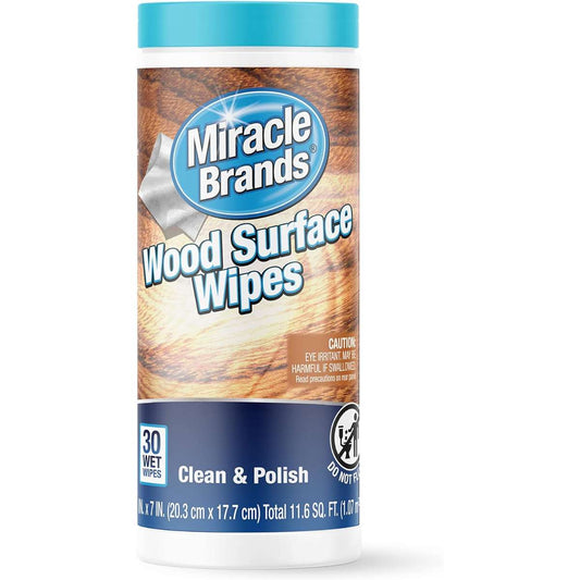 MiracleWipes for Wood Surfaces